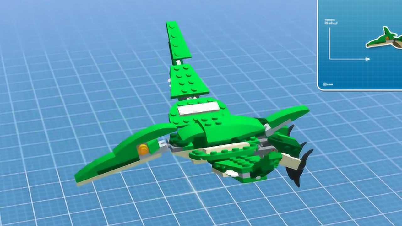 乐高我的城市之组装风神翼龙