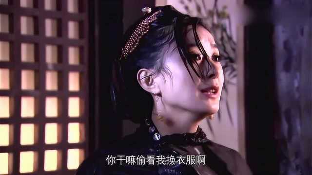 呆萌小娇妻房里换衣服!丈夫耍无赖,美女被吓得落荒而逃