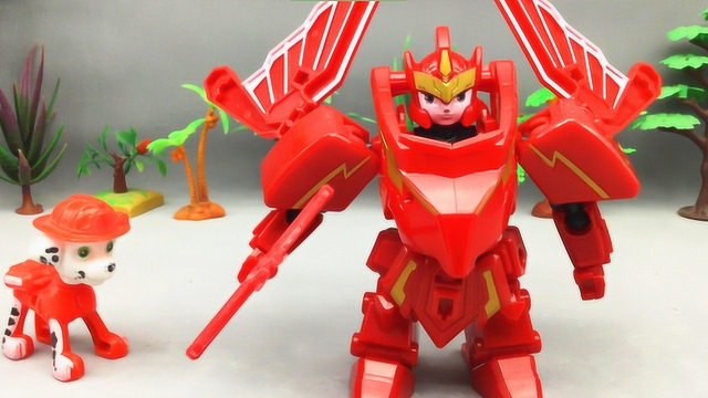 超变武兽超变飞霓!汪汪队毛毛分享变形玩具啦!