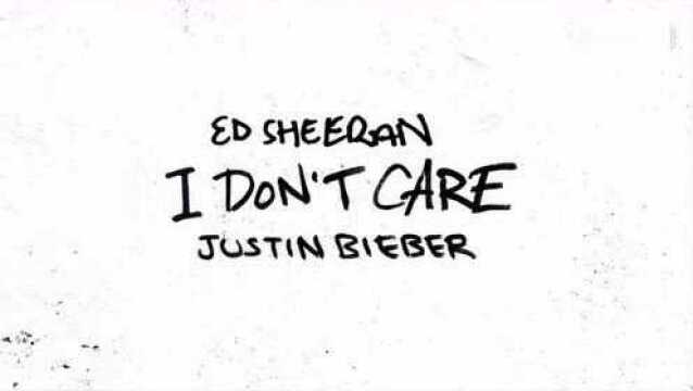 《I Don't Care》先行预告片