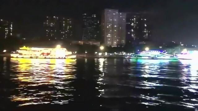 香港人夜游广州:天字码头坐船看珠江,北京路感受广州繁华!