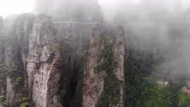 广西北帝山风景区 不输张家界的风景 素有“小张家界”之称