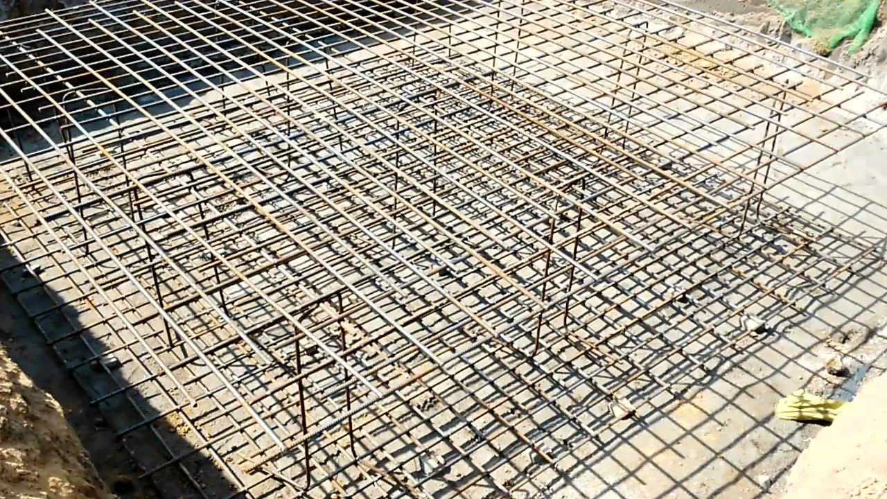 塔吊基础钢筋图竖向