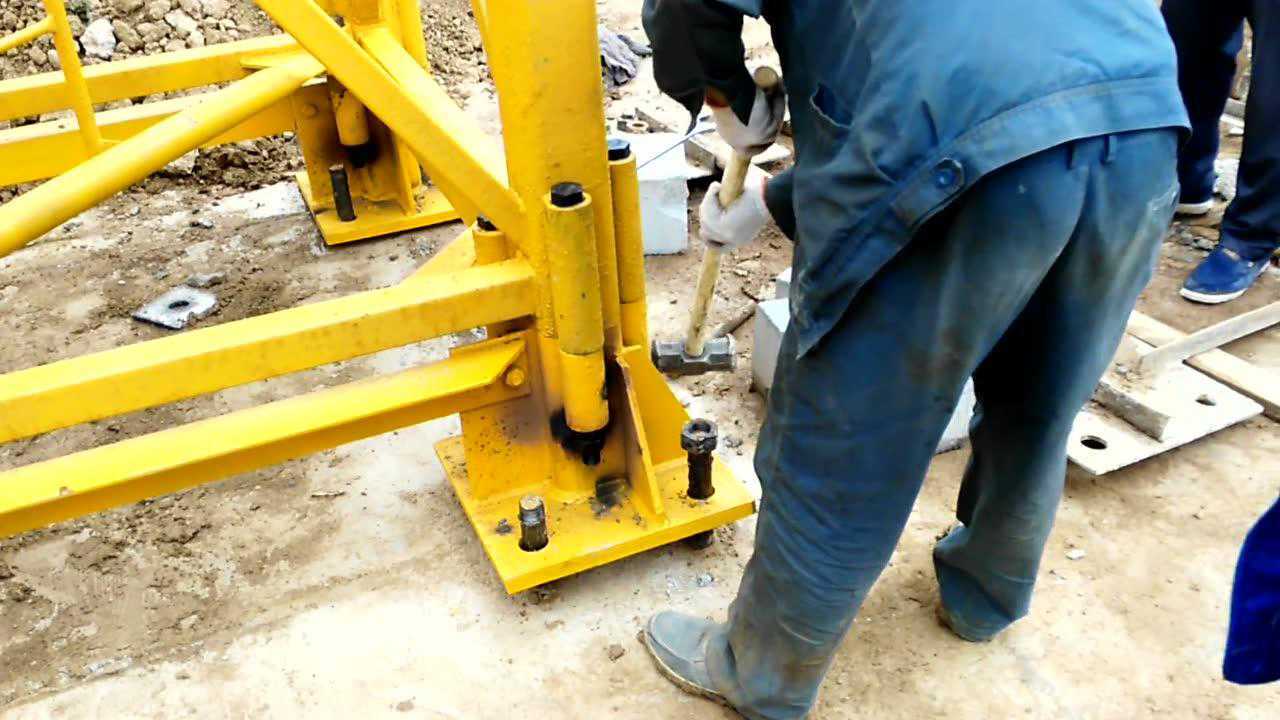 格构柱塔吊基础加固施工交底