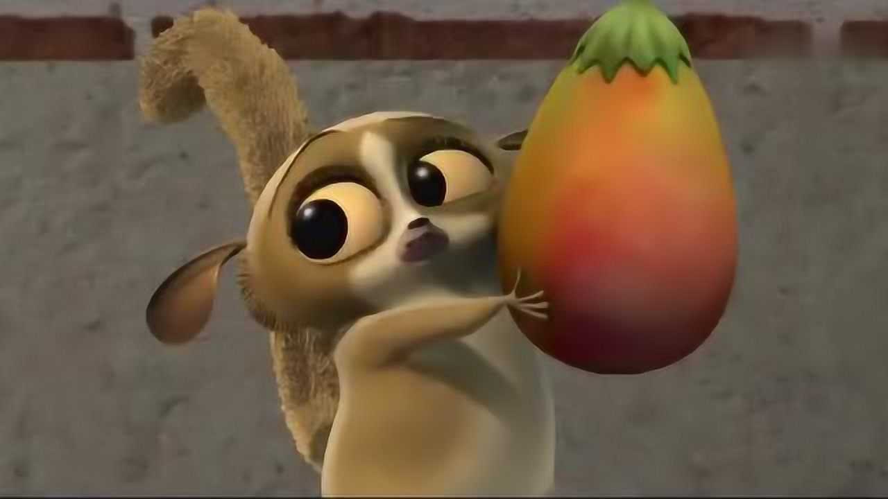 马达加斯加的企鹅:小毛头芒果,无意变成超大毛_腾讯视频