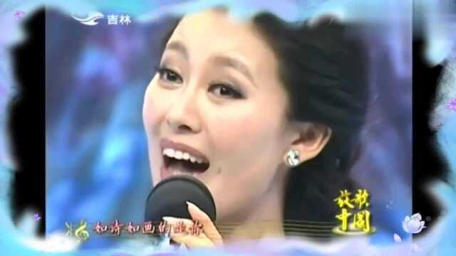 常思思演唱《我爱我的祖国》,大气悠扬,很不错