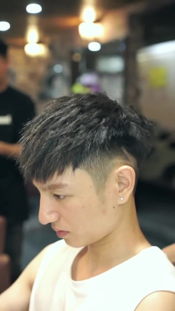 男士发型塑形烫