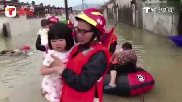 暴雨来袭!广东揭阳普宁突降暴雨致多地内涝积水,消防紧急出动