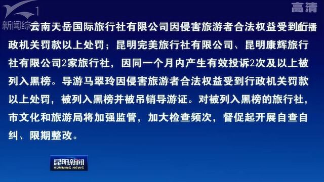 6月旅游红黑榜发布 10家旅行社登红榜 1名导游被吊销证照