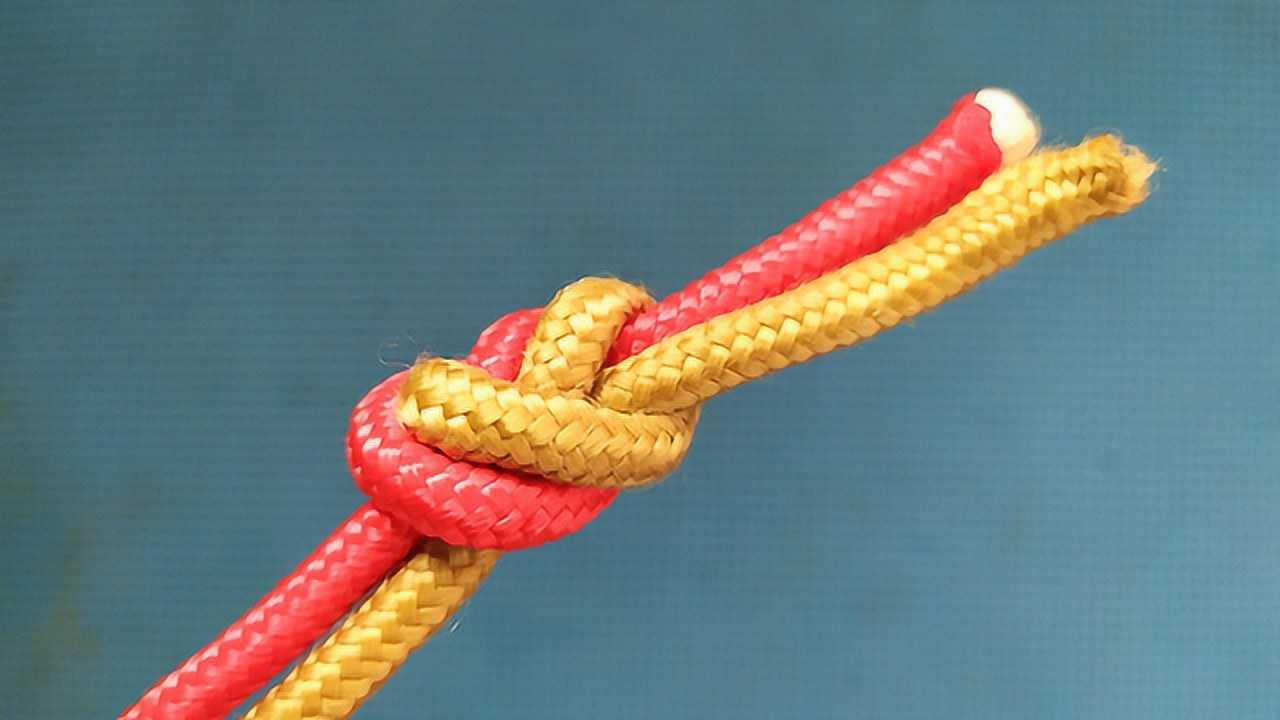 绳头快速对接法!