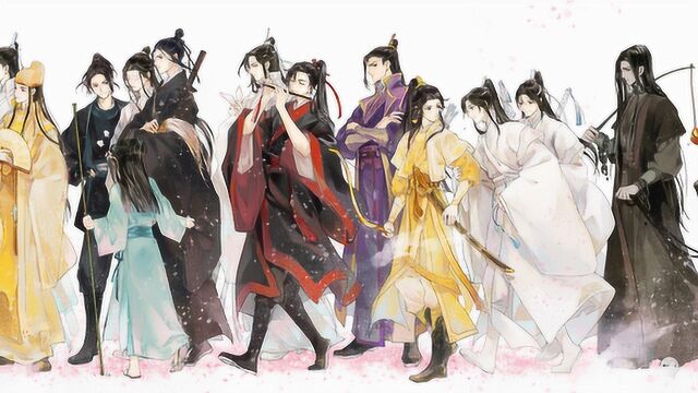 《魔道祖师》人物群像,姑苏一坛风雪,情窦初现风月