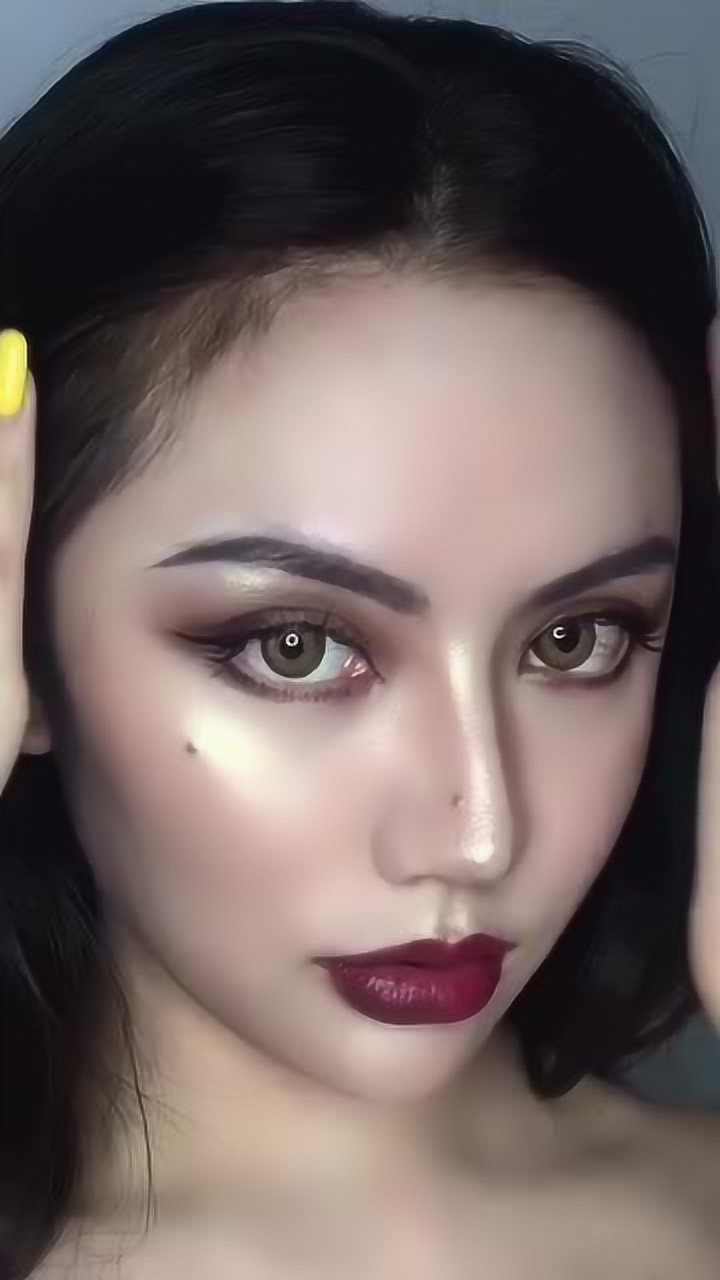 时尚化妆教程:这些浓艳的日常妆,送给轻欧美女孩!_腾讯视频