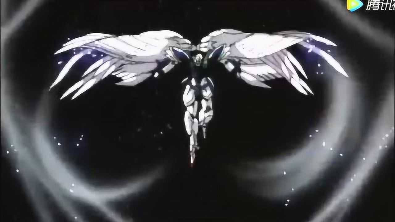 四只翅膀的高达我觉得是最帅的主角机体天使高达太酷了