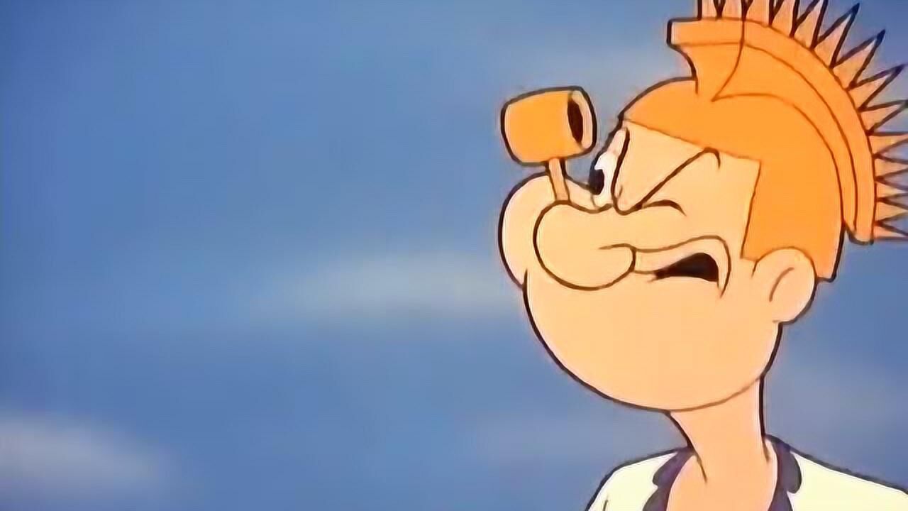 大力水手:卜派当动作演员!不料导演是情敌!卜派被他疯狂针对