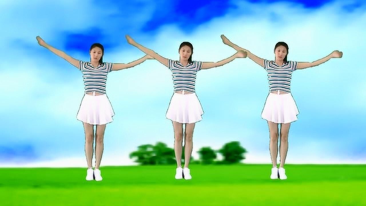 动感大气广场舞《成吉思汗》增强腰部肌肉锻炼,每天只需五分钟