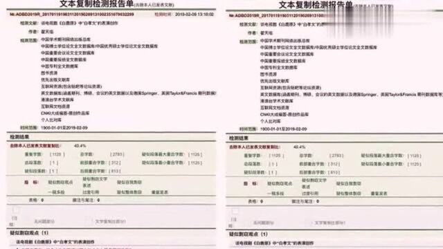 翟天临博士学位有假?论文查重达40﹪引热议,原文作者:要我打假