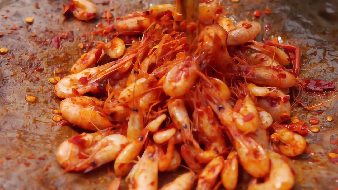 小河虾这样烤简直不要太好吃看的直流口水