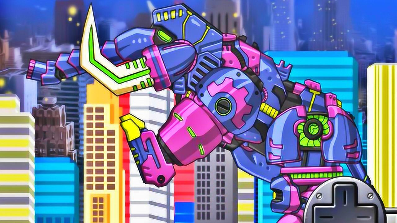 变形金刚大象展示技能,变身这一刻太强大了