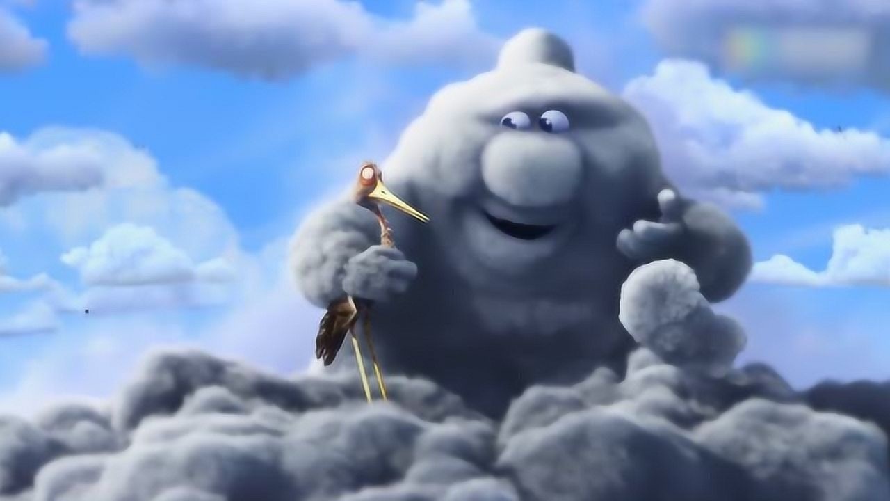 暴力云与送子鹳一朵忧伤的乌云