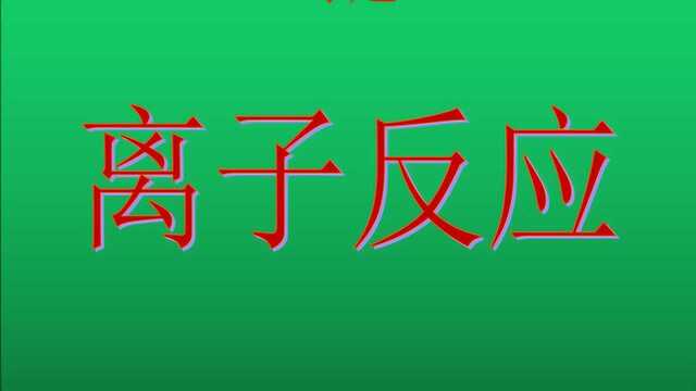 高中化学专题复习离子反应