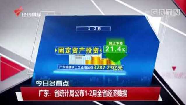 广东:省统计局公布12月全省经济数据