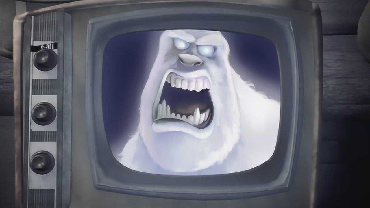 熊出没恐怖故事森林中出现了雪怪把光头强吓得不轻