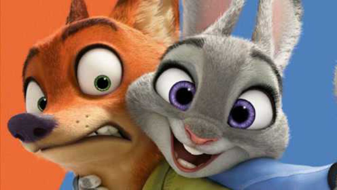 奥斯卡金像奖动画《疯狂动物城》,兔子警察爱上狐狸,开始了他们的奇幻