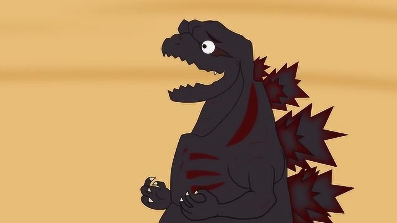 哥斯拉哥斯拉宝宝渔翁得利