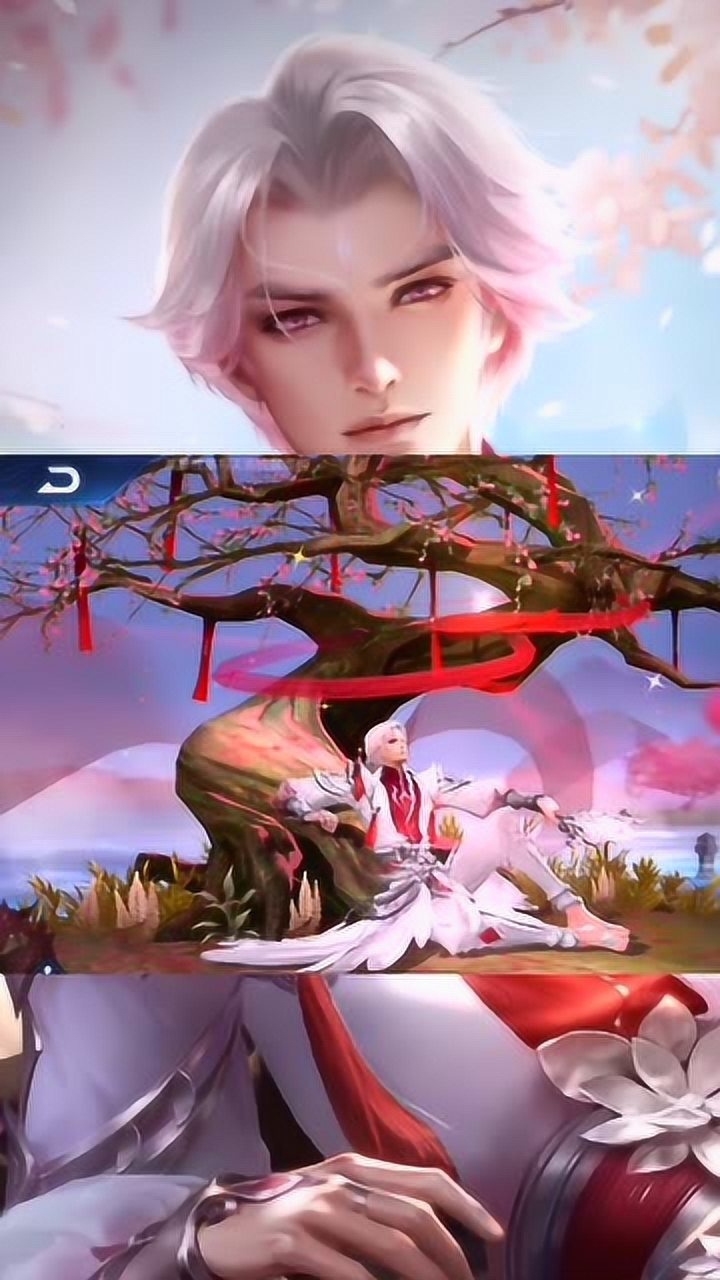 王者荣耀:武陵仙君诸葛简直太帅了.你们说他和谁是情侣皮肤?