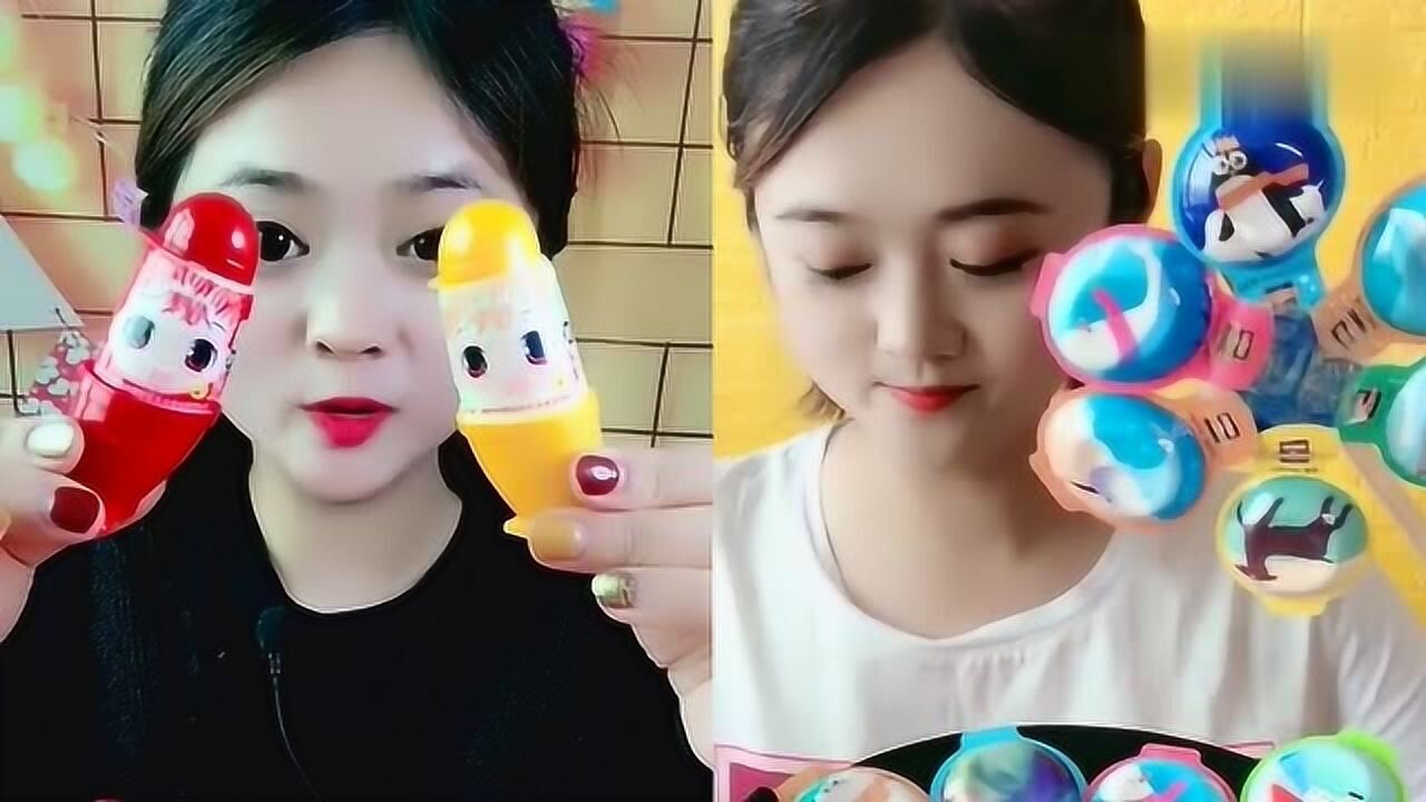 美女直播吃奶酪棒疯狂的头发各种口味任意选吃起来特别过瘾
