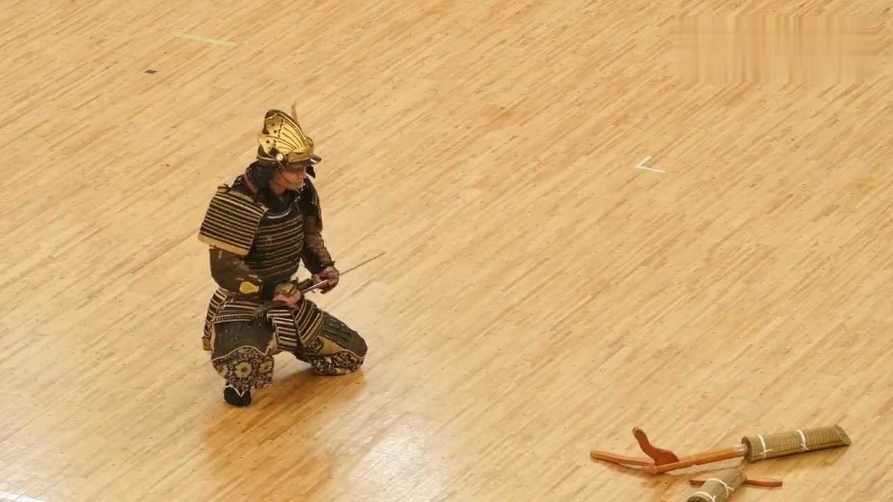 日本古剑术初实剑理方一流拔刀演武收刀的姿势怎么是这样