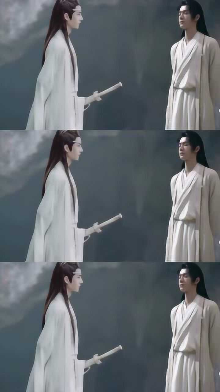 蓝忘机和谢允见面了那个更好看