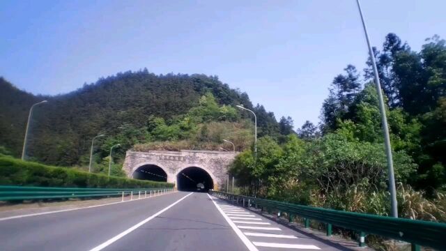 摩旅之G3京台高速将军岭隧道