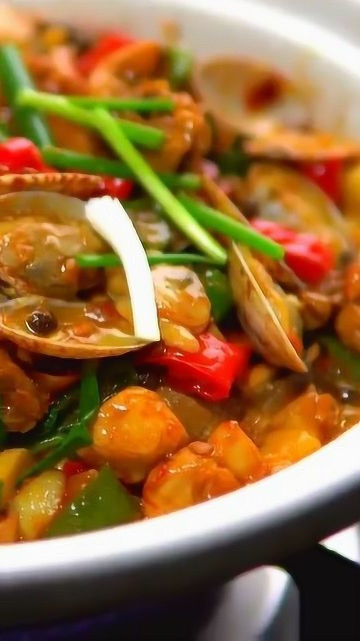 干锅花甲鸡这样做,超级下饭