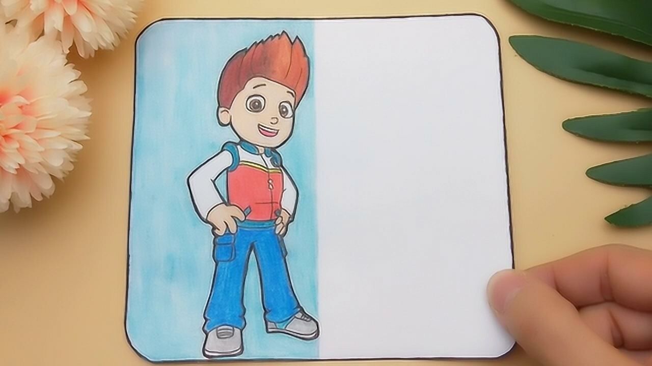 狗狗巡逻队中的莱德队长,变身狗狗长啥样?用1幅漫画告诉你答案