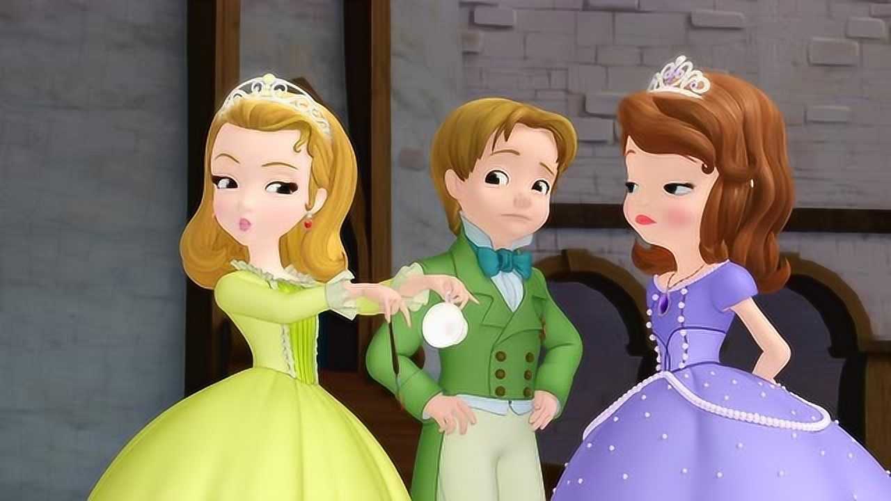 小公主苏菲亚安柏想办个像村庄那样简单有趣的茶会