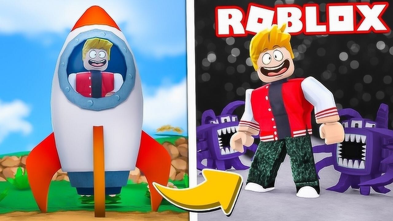 roblox太空飞船大亨建设炫酷挖矿飞船变身太空旅客小格解说