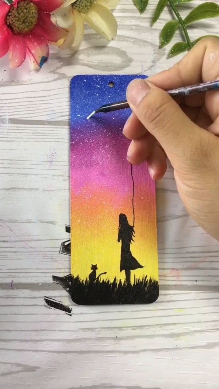 教你画星空下的少女一看就会