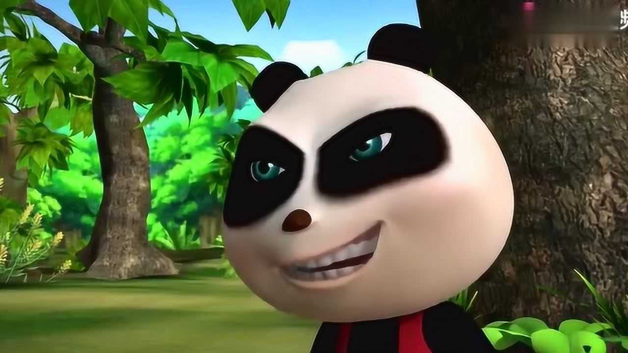 熊仔之正义守护:坏人草丛里偷窥,想给熊仔添乱,结果计划失败了