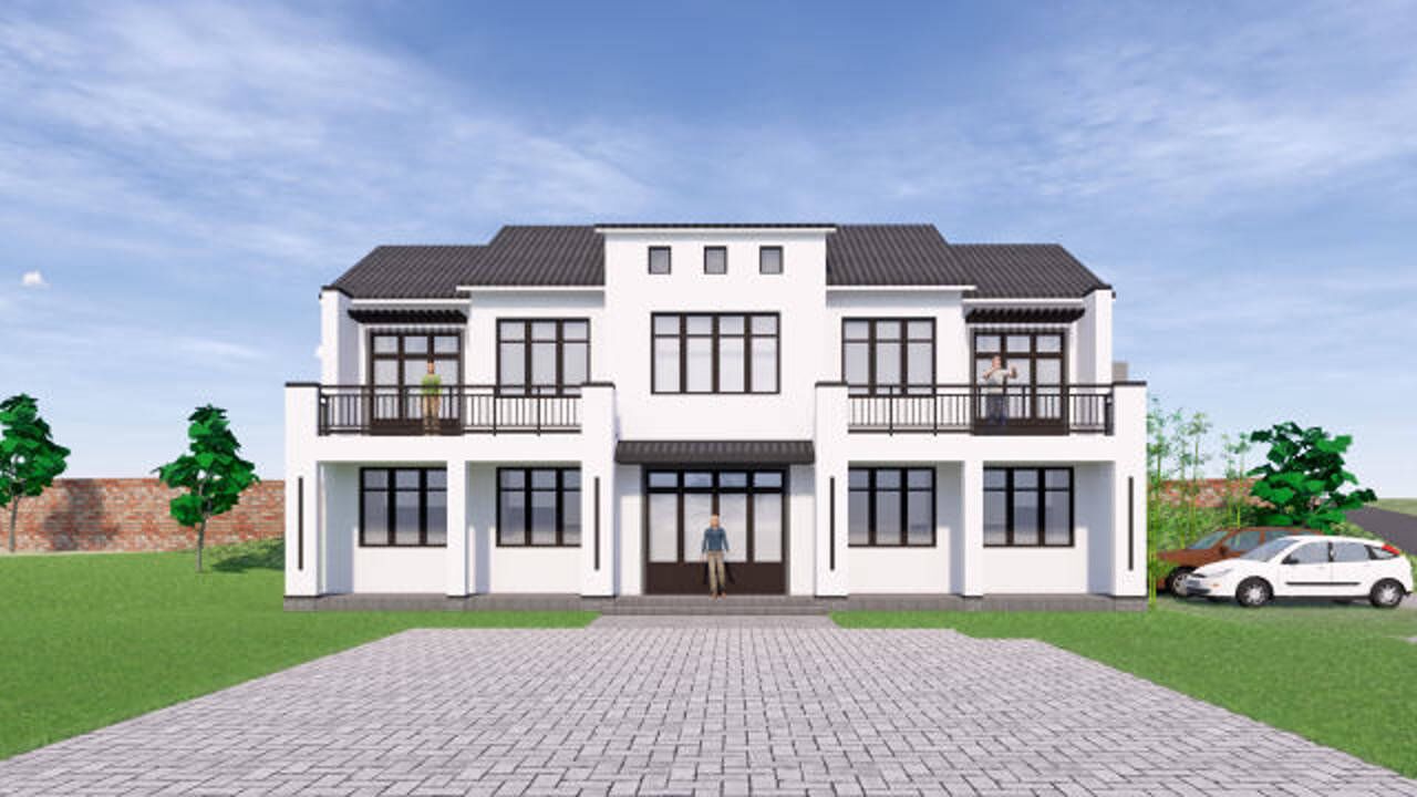 二层17x10米新中式民宅设计,纯粹静美,享受禅意人生!