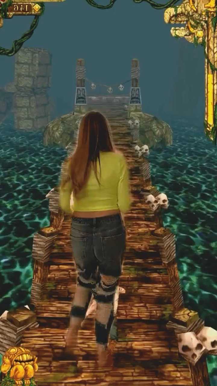 真人版的神庙逃亡!