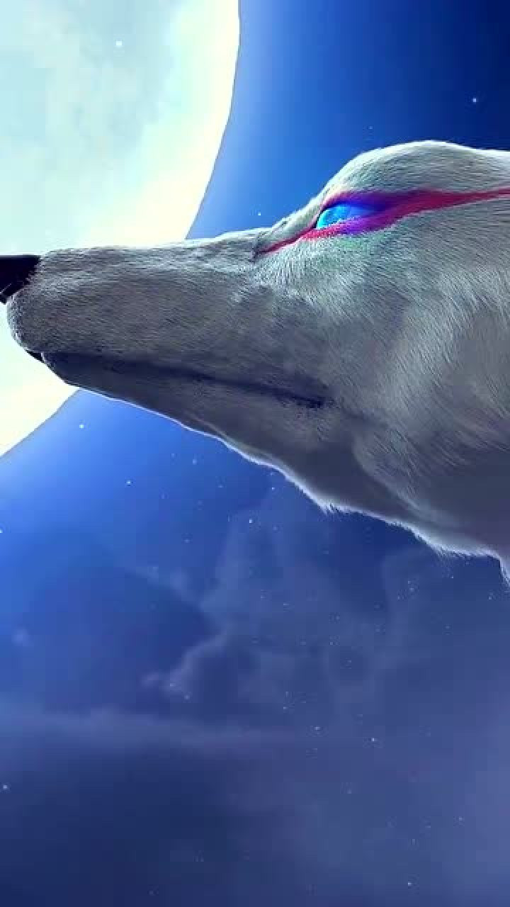 青狐妖, 裹素腰 ,纤媚笑 ,回首一探万千摇