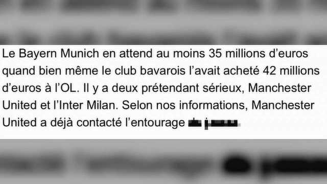 托利索今夏将离开拜仁!曼联处于领跑位置?这个消息可信度并不低