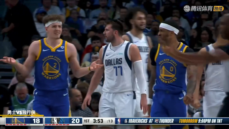 你能帽几次?东契奇冲筐遭穆迪血帽 随后小胖子继续杀内线造犯规