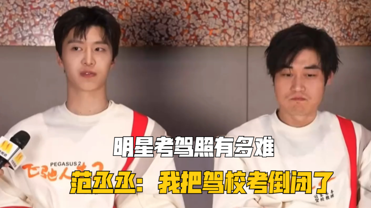明星考驾照有多难杜海涛科目一考了七次范丞丞把驾校考倒闭了