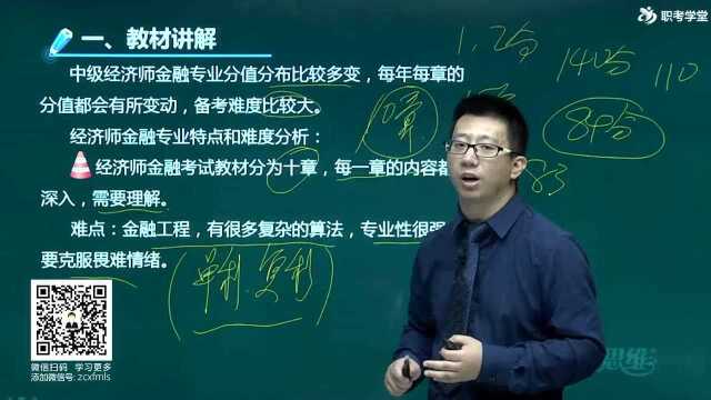 中级经济师《金融专业知识》导学班2