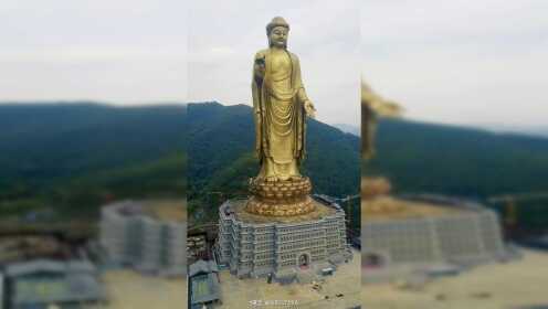 中原大佛，是目前世界上最高的佛教造像