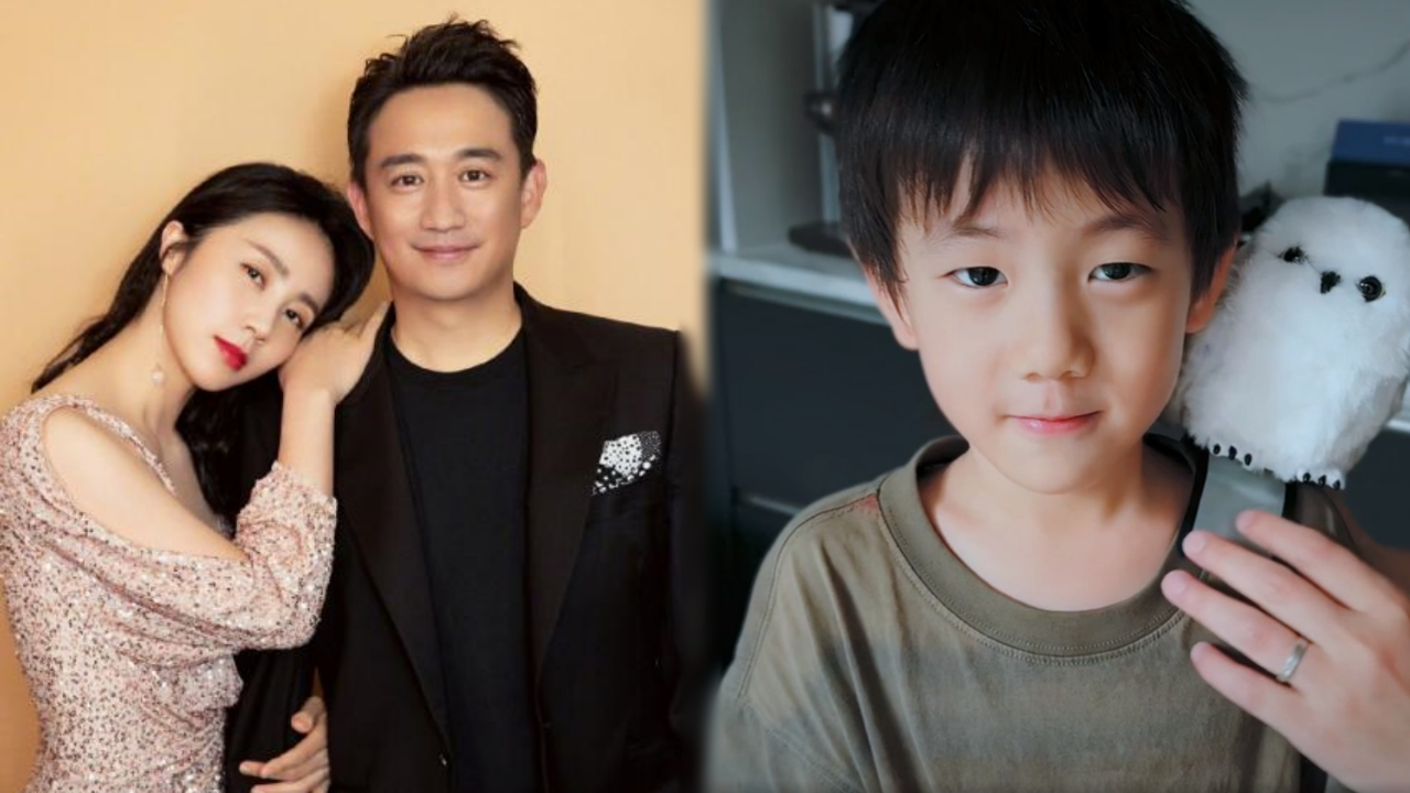 孙莉晒一家假期日常,黄磊和多妹揉面好温馨,6岁小儿子罕出镜