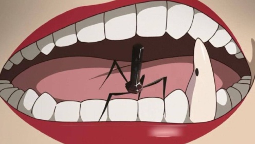 女子把蛀牙虫养在自己牙齿里，最后居然还和虫。。。x体了！！日本TV动画《龙的牙医》