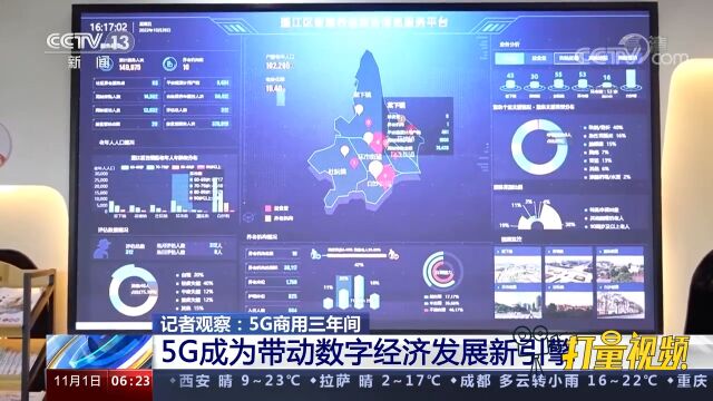 5G商用三年间,5G成为带动数字经济发展新引擎